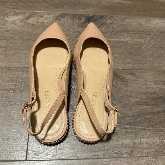 NEW Coach Vae Skimmer Flat Beechwood 5.5 - Picture 3 of 6